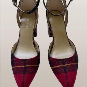 EUC: Marc Fisher T-strap pointed toe pumps